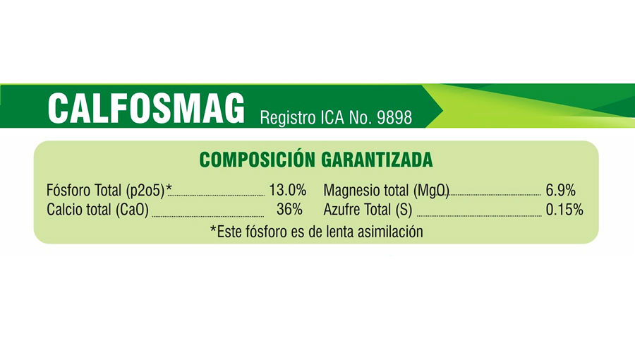 Composición Calfosmag Fertisol